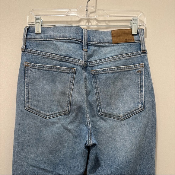 Madewell The Perfect Vintage Jean Size 26 Blue Womens Denim High Rise Wide Leg - Picture 5 of 13